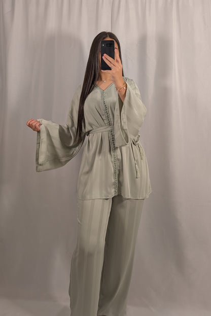 Ensemble Jabador vert d'eau